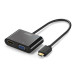 Ugreen HDMI To VGA + HDMI + 3.5mm Converter #40744